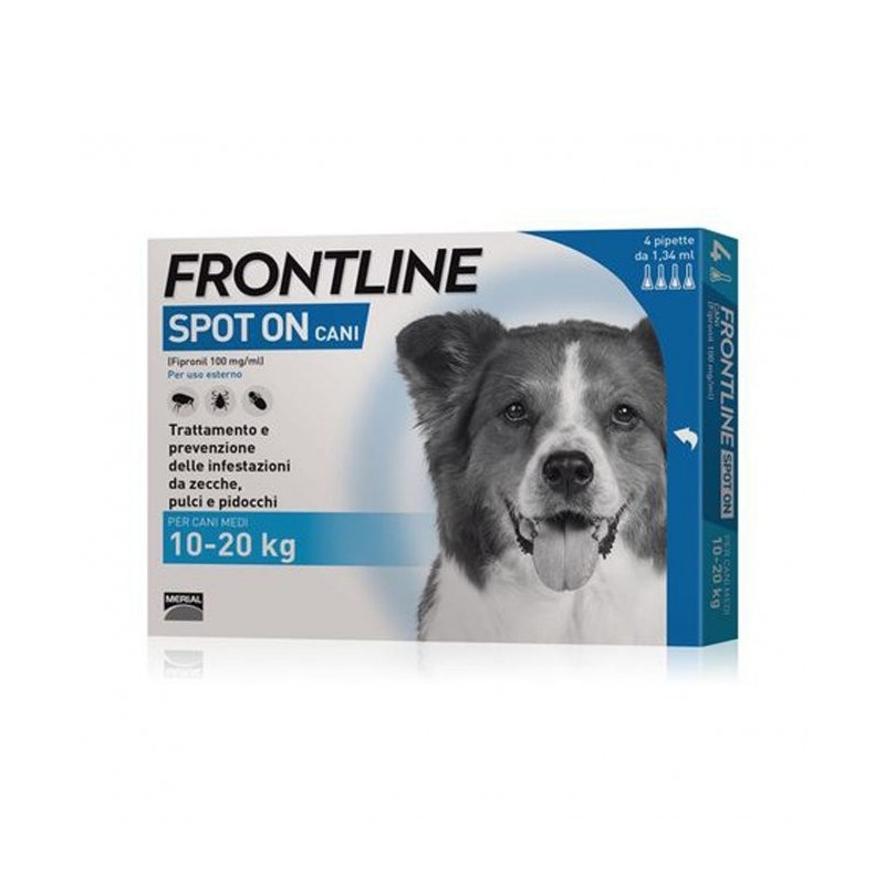 boehringer ingelheim Antiparassitario Frontline spot on cani da 4 pipette da 10 a 20 kg  1,34 ml