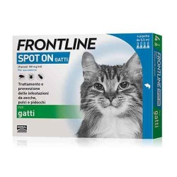 Boehringer Ingelheim Antiparassitario Frontline spot on gatti da 4 pipette