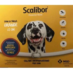Scalibor Collare antipulci e antiparassitari per cani taglia grande 65 cm large A PARTIRE DA 2 CONFEZIONI IL PREZZO+ SPED. SCEND