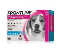 Boehringer Ingelheim Antiparassitario Frontline Tri-Act Spot-On Cani da 6 Pipette da 10 - 20 kg