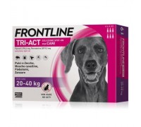 Boehringer Ingelheim Frontline Tri-Act Spot-On Antiparassitario per Cane da 6 Pipette da 20 - 40 kg € 5,49 Cadauna