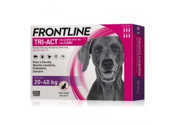 Boehringer Ingelheim Antiparassitario Frontline Tri-Act Spot-On Cani da 6 Pipette da 20 - 40 kg € 6,13 Cadauna