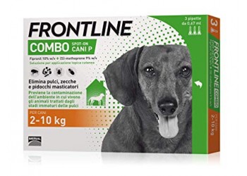 Boehringer Ingelheim Antiparassitario FRONTLINE COMBO SPOT ON CANE da 3 pipette 2-10Kg