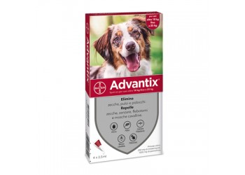 Elanco Antiparassitario Advantix Spot-on per cani da 10 a 25 kg conf.da 4 pipette da 2,5 ml € 5,325 cadauna 