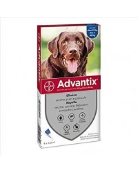 Elanco Antiparassitario Advantix Spot-on per cani oltre 25Kg fino a 40kg conf.da 6 pipette da 4,0 ml € 4,66 cadauna 