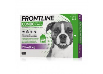 Boehringer Ingelheim Antiparassitario FRONTLINE COMBO SPOT ON CANE da 3 pipette 20-40Kg