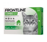 Boehringer Ingelheim Antiparassitario Frontline spot on gatti da 3 pipettente Previene la Contaminazione dell'Ambiete