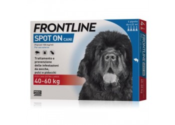 boehringer ingelheim Antiparassitario Frontline spot on cani da 4 pipette da 40 - 60 kg 4,02ml