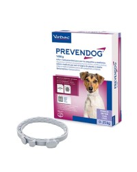 PREVENDOG confezione da 2 collari 1,056 Deltametrina COLLARE 60 cm antiparassitari Contro pulci, zecche, flebotomi fino a 6 mesi