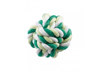Leo Pet Pallina per cani di cordino di cotone intrecciato GHC115