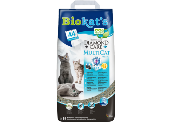 Biokat’s Diamond Care Multicat 8 Litri