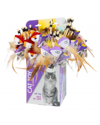 GIMCAT GATTO TEASER CON PELUCHE gioco per gatti 
