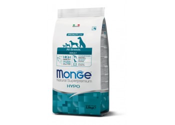 Monge SUPERPREMIUM All Breeds Hypo Salmone e Tonno da kg 2,5 cane