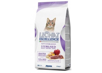 Monge Lechat excellence Sterilised Anatra da 1,5 kg