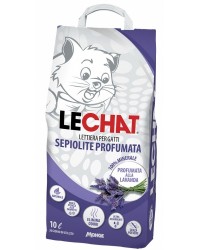 Monge LeChat Lettiera per gatti profumata alla lavanda da 6,7 Kg litri 10 