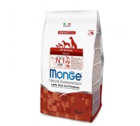 Monge SUPERPREMIUM Adult Agnello con riso e patate da 2,5 kg disp.nel formato 12 kg 