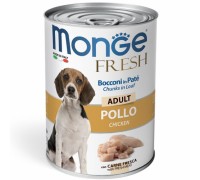 Monge Fresh Bocconi in Paté con Pollo  Adult da gr 400