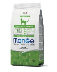 Monge Natural Superpremium Monoproteico Gatto Adulto Coniglio da kg 1,5 