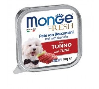 Monge SUPERPREMIUM Fresh Patè e bocconcini con tonno 100 gr