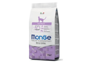 Monge Natural Superpremium Gatto Adult Sterilizzato Ricco di Pollo da gr 400