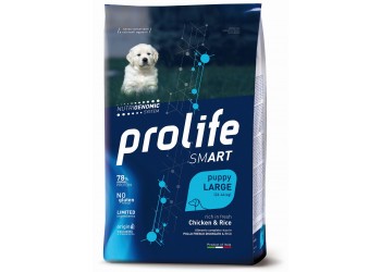 Prolife Smart Puppy Pollo Fresco disossato e Riso Large da 10 kg