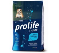 Prolife Smart Puppy Pollo Fresco disossato e Riso Medium da 10 kg