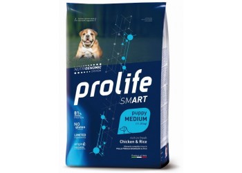 Prolife Smart Puppy Pollo Fresco disossato e Riso Medium da 10 kg