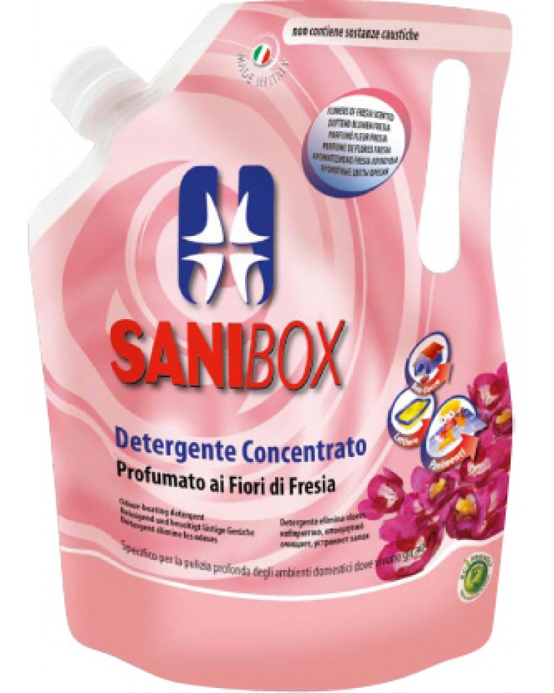 Sanibox Limone 5 litri - detergente igienizzante per pavimenti ove vivono  animali domestici