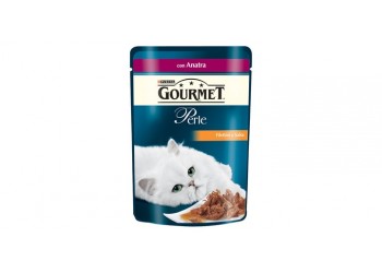 Purina Gourmet Perle Filettini In Salsa Gr.85 con anatra