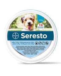 Bayer Seresto collare per cani fino a 8 kg 38 cm collare antiparassitario taglia piccola a partire da 2 CONFEZIONI il prezzo+ sped. scende a € 25,15 cad.