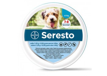 Bayer Elanco Seresto collare per cani fino a 8 kg 38 cm collare antiparassitario taglia piccola a partire da 2 CONFEZIONI il prezzo+ sped. scende a € 30,25 cad.