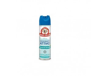 Bayer Deodorante attivo muschio bianco 250 ml