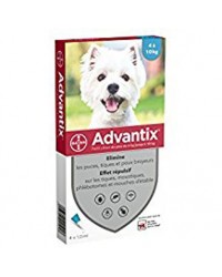 Elanco Antiparassitario Advantix Spot-on per cani 4 - 10 kg conf.da 6 pipette da 1,0 ml € 4,64 cadauna Pipetta 