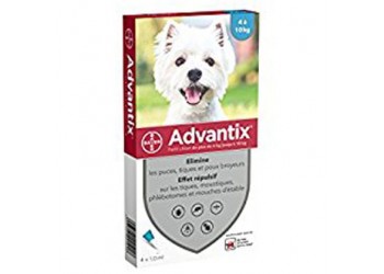 Elanco Antiparassitario Advantix Spot-on per cani 4 - 10 kg conf.da 6 pipette da 1,0 ml € 4,64 cadauna Pipetta 