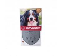 Elanco Antiparassitario Advantix Spot-on per cani oltre 40 kg fino a 60 kg 4 pipette da 6,00 ml