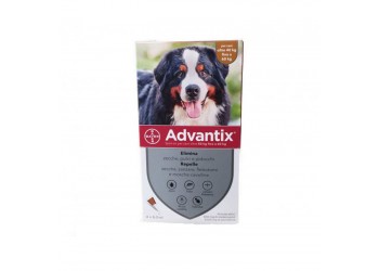 Elanco Antiparassitario Advantix Spot-on per cani oltre 40 kg fino a 60 kg 4 pipette da 6,00 ml