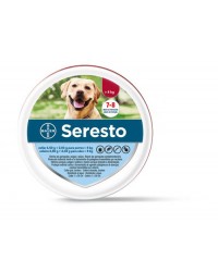 Bayer Elanco Seresto collare per cani oltre 8kg da 70 cm collare antiparassitario taglia grande a partire da 2 CONFEZIONI il prezzo+ sped. scende a € 28,95 cad.