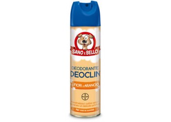 Elanco deodorante assorbiodori per cani Deoclin Fiori d'Arancio 250 ML