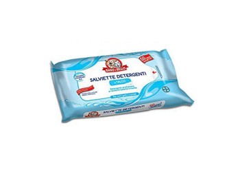 Bayer - Salviette Detergenti talco per cani  50 pz