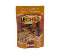 Monge Lechat buste Bocconcini in Salsa con Pollo e Tacchino 100 gr