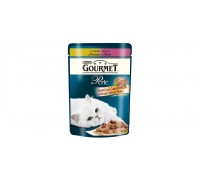 Purina Gourmet Perle Duetti Gr.85 con vitello e anatra