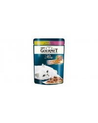 Purina Gourmet Perle Duetti Gr.85 con vitello e anatra