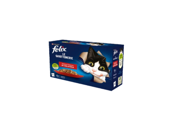 Purina Felix selezioni deliziose in gelatina manzo e pollo confezione da 12 bustine da 85 gr