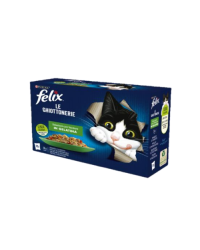Purina Felix selezioni deliziose con verdure confezione da 12 bustine da 85 gr