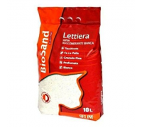 BIOSAND LETTIERA SUPER AGGLOMERANTE BIANCA PROFUMATA  AL BOROTALCO 10 LT ( KG 8,70 )