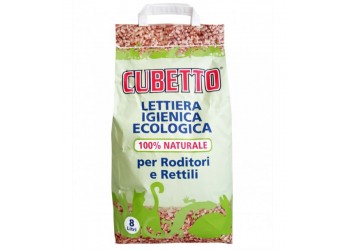 Lettiera Igienica Ecologica Cubetto 8 litri 5 kg