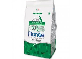 Monge SUPERPREMIUM MAXI Puppy & Junior da 3 kg disp.nel formato da 12 kg € 42,70