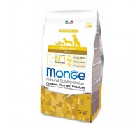 Monge SUPERPREMIUM ALL BREEDS ADULT Pollo con Riso e Patate da 12 kg cane ( ex formato da 15 kg )