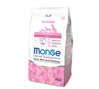 Monge SUPERPREMIUM All Breeds Adult Maiale Riso e Patate da kg 12 cane