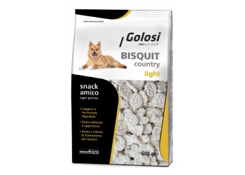 Golosi Bisquit COUNTRY Light biscotti per cani da 600 gr